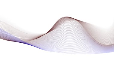 Arkaplan veya sunum için soyut eğri çizgiler arkaplan duvar kağıdı vektör resmi