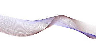 Arkaplan veya sunum için soyut eğri çizgiler arkaplan duvar kağıdı vektör resmi