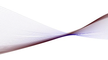 Arkaplan veya sunum için soyut eğri çizgiler arkaplan duvar kağıdı vektör resmi