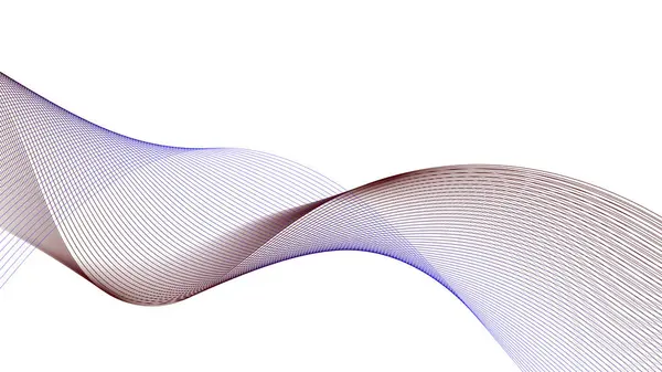 Arkaplan veya sunum için soyut eğri çizgiler arkaplan duvar kağıdı vektör resmi