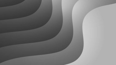 Beyaz ve gri gradyan soyut arkaplan duvar kağıdı vektör resmi