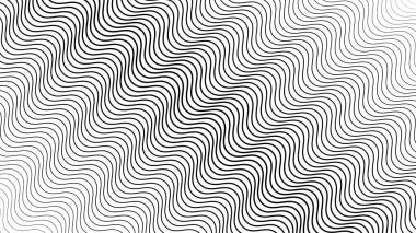 Arkaplan ya da kumaş tasarımı için siyah ve beyaz çizgi dikişsiz geometrik doku arkaplanı