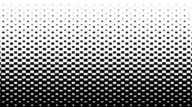 Arkaplan için yarı ton dikişsiz doku siyah ve beyaz desen arkaplanı