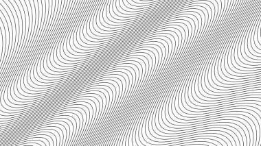 Arkaplan veya sunum için soyut dalga çizgisi vektör arkaplanı