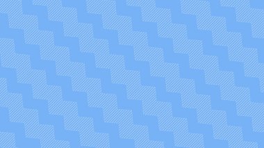 Arkaplan veya moda tasarımı için mavi zig zag dikişsiz arkaplan duvar kağıdı vektör resmi