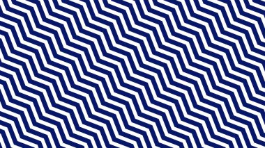 Arkaplan veya moda tasarımı için mavi zig zag dikişsiz arkaplan duvar kağıdı vektör resmi