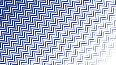 Arkaplan veya moda tasarımı için mavi zig zag dikişsiz arkaplan duvar kağıdı vektör resmi