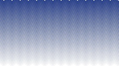 Arkaplan veya moda tasarımı için mavi zig zag dikişsiz arkaplan duvar kağıdı vektör resmi