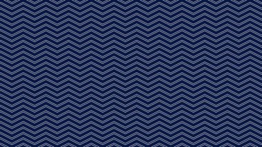 Arkaplan veya moda tasarımı için mavi zig zag dikişsiz arkaplan duvar kağıdı vektör resmi