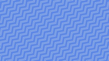 Arkaplan veya moda tasarımı için mavi zig zag dikişsiz arkaplan duvar kağıdı vektör resmi