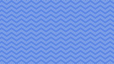 Arkaplan veya moda tasarımı için mavi zig zag dikişsiz arkaplan duvar kağıdı vektör resmi