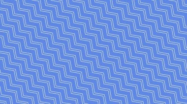 Arkaplan veya moda tasarımı için mavi zig zag dikişsiz arkaplan duvar kağıdı vektör resmi
