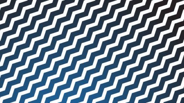 Arkaplan veya moda tasarımı için mavi zig zag dikişsiz arkaplan duvar kağıdı vektör resmi