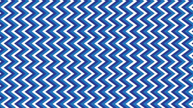 Arkaplan veya moda tasarımı için mavi zig zag dikişsiz arkaplan duvar kağıdı vektör resmi