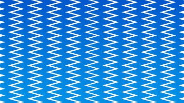 Arkaplan veya moda tasarımı için mavi zig zag dikişsiz arkaplan duvar kağıdı vektör resmi