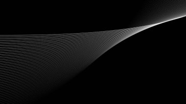 Arkaplan veya dekorasyon için Siyah Arkaplan Çizgileri vektör resim soyut duvar kağıdı