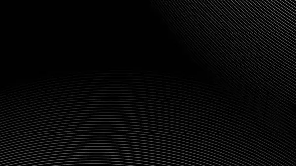 Fondo Negro Líneas Vector Imagen Abstracto Fondo Pantalla Para Fondo — Vector de stock