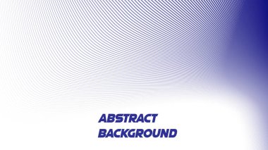 Metin tasarım duvar kâğıdı için beyaz arkaplanda soyut mavi dalga çizgileri deseni