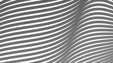 Beyaz arkaplan tasarımı duvar kağıdı üzerindeki soyut gri dalga çizgileri deseni