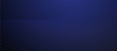 Mavi soyut çizgi arkaplan sancak vektör resim tasarımı