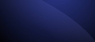 Mavi soyut çizgi arkaplan sancak vektör resim tasarımı