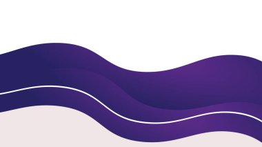 Arkaplan veya sunum için mor dalga element vektör resmi