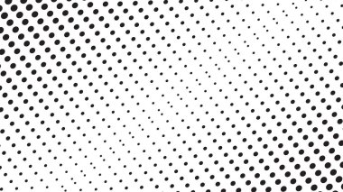 Arkaplan veya moda tarzı için yarı ton desenli arka plan siyah-beyaz vektör resmi
