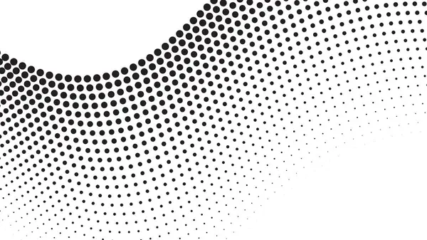 Arkaplan veya moda tarzı için yarı ton desenli arka plan siyah-beyaz vektör resmi