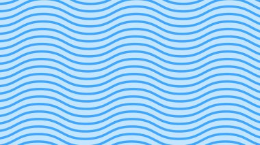 Mavi dalga çizgileri soyut arkaplan vektör çizgisi