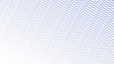 Mavi dalga çizgileri soyut arkaplan vektör çizgisi