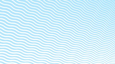 Mavi dalga çizgileri soyut arkaplan vektör çizgisi