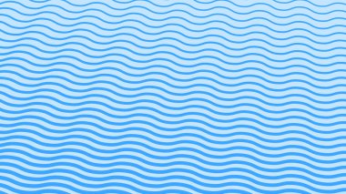 Mavi dalga çizgileri soyut arkaplan vektör çizgisi