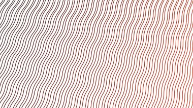 Kırmızı dalga çizgisi arkaplan veya kumaş biçimi için arkaplan vektör resmini çizer