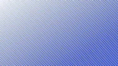 Arkaplan veya kumaş biçimi için mavi zig zag desenli arkaplan vektör resmi