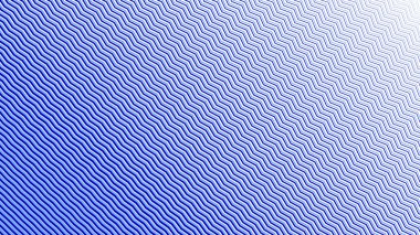 Arkaplan veya kumaş biçimi için mavi zig zag desenli arkaplan vektör resmi