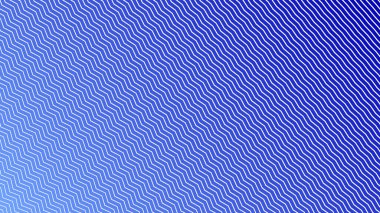 Arkaplan veya kumaş biçimi için mavi zig zag desenli arkaplan vektör resmi
