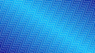 Arkaplan veya kumaş biçimi için mavi zig zag desenli arkaplan vektör resmi
