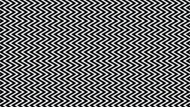 Kumaş biçimi veya doku ögesi için siyah ve beyaz zig zag desen arkaplanı