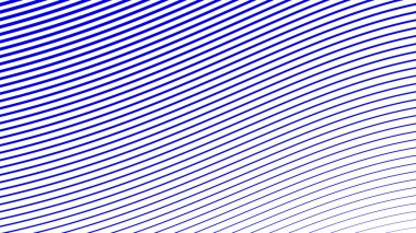 Arkaplan veya sunum için mavi eğimli çizgiler arkaplan vektör resmi