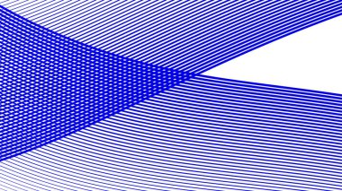 Arkaplan veya sunum için mavi eğimli çizgiler arkaplan vektör resmi