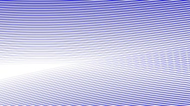 Arkaplan veya sunum için mavi eğimli çizgiler arkaplan vektör resmi