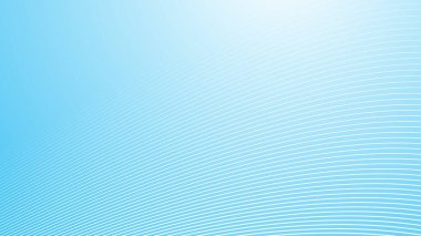 Arkaplan veya sunum için mavi eğimli çizgiler arkaplan vektör resmi