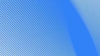 Arkaplan veya sunum için mavi eğimli çizgiler arkaplan vektör resmi