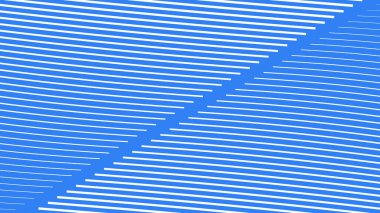 Arkaplan veya sunum için mavi eğimli çizgiler arkaplan vektör resmi