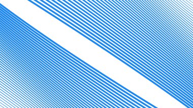 Arkaplan veya sunum için mavi eğimli çizgiler arkaplan vektör resmi