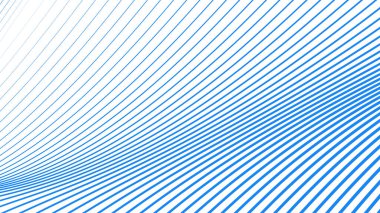 Arkaplan veya sunum için mavi eğimli çizgiler arkaplan vektör resmi