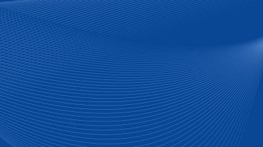 Arkaplan veya sunum için mavi eğimli çizgiler arkaplan vektör resmi