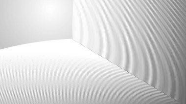 Arkaplan veya sunum için gradyan içeren gri eğimli çizgi çizgileri