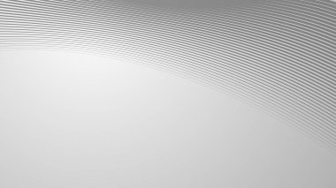 Arkaplan veya sunum için gradyan içeren gri eğimli çizgi çizgileri