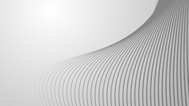 Arkaplan veya sunum için gradyan içeren gri eğimli çizgi çizgileri